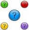 Question mark web buttons