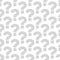 Question marks seamless pattern on white background