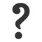 Question, query icon design