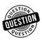 Question rubber stamp