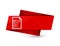 Questionnaire icon premium red tag sign