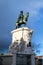 questrian statue of King JosÃ© in Lisbon (Portugal)