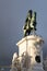 questrian statue of King JosÃ© in Lisbon (Portugal)