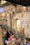 The queue to grotto of the Annunciation lower level of the church, the Basilica of the Annunciation, Church of the Annunciation