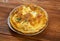 Quiche with fish