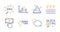 Quickstart guide, Pyramid chart and Messenger icons set. Payment click, Idea and Diagram graph signs. Vector