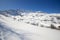 Quiet alpine scene in winter