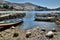 A quiet bay in Comunidad Challapampa. Isla del Sol. Lake Titicaca. Bolivia