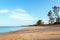 A quiet beach in the early morning