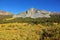 Quiet clear autumn day in mountains