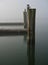 Quiet dock in fog