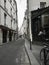 A quiet narrow laneway in Paris