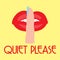 Quiet please sign