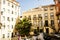 Quiet square in Alfama, Lisboa, Portugal