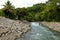 Quiet stream in rural Dominica, Caribbean