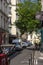 A quiet street in the Le Marais, Paris