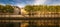 Quiet summer morning by the River Seine, Paris, France