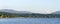 Quiet sunset  on Sammamish Lake with  Rainier  in background