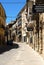 Quiet town centre shopping street, Ubeda, Spain.