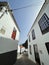 A quiet winding street in the Canary Islands