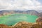 Quilotoa Lagoon in Ecuador