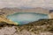 Quilotoa Lake, Volcanic Crater, Ecuador