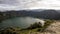 Quilotoa is a water filled crater lake in the Ecuadorian Andes.