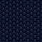 Quilted seamless pattern with blue gemstones.