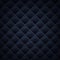 Quilted stitched background pattern. Black color.