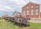 Quincy Mine Ore Cars, Hoist House, Keweenaw National Historical