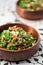 Quinoa tabbouleh salad bowl