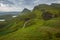 The Quiraing â€“ Destination with easy and advanced mountain hikes with beautiful scenic views on the Isle of Skye