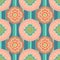 Quirky And Bold Circles And Stripes Pattern