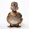 Quirky Brown Duck: A Cute And Expressive National Geographic-style Photo
