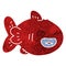 quirky retro illustration style cartoon fish