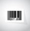 quit job barcode sign concept