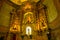 QUITO, ECUADOR- MAY 23, 2017: Indoor view of the Basilica of the National Vow, a Roman Catholic church, Quito, Ecuador