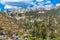 Quito, Equador - September 26, 2022: panorama of the capital city