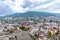 Quito, Equador - September 26, 2022: panorama of the capital city