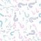 Quiz seamless pattern. Question marks, doubt, faq