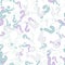 Quiz seamless pattern. Question marks, doubt, faq