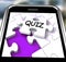 Quiz Smartphone Means Online Exam Or Challenge