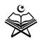 Quran islam religion book pattern