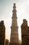 The Qutb Minar Also spelled as Qutub Minar the Qutob complex in Delhi, India