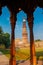 The Qutb Minar Also spelled as Qutub Minar the Qutob complex in Delhi, India