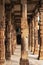 qutub minar columns