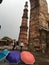 The Qutub MInar, Delhi After Rain