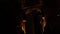 Qutub Minar\'s Night Elegance: Illuminated Entry and Captured Moments
