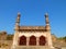 Qutub Shahi Mosque at Ibrahim Bagh near Golconda Fort in Hyderabad.