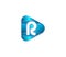 R Alphabet Modern Play Logo Design Concept